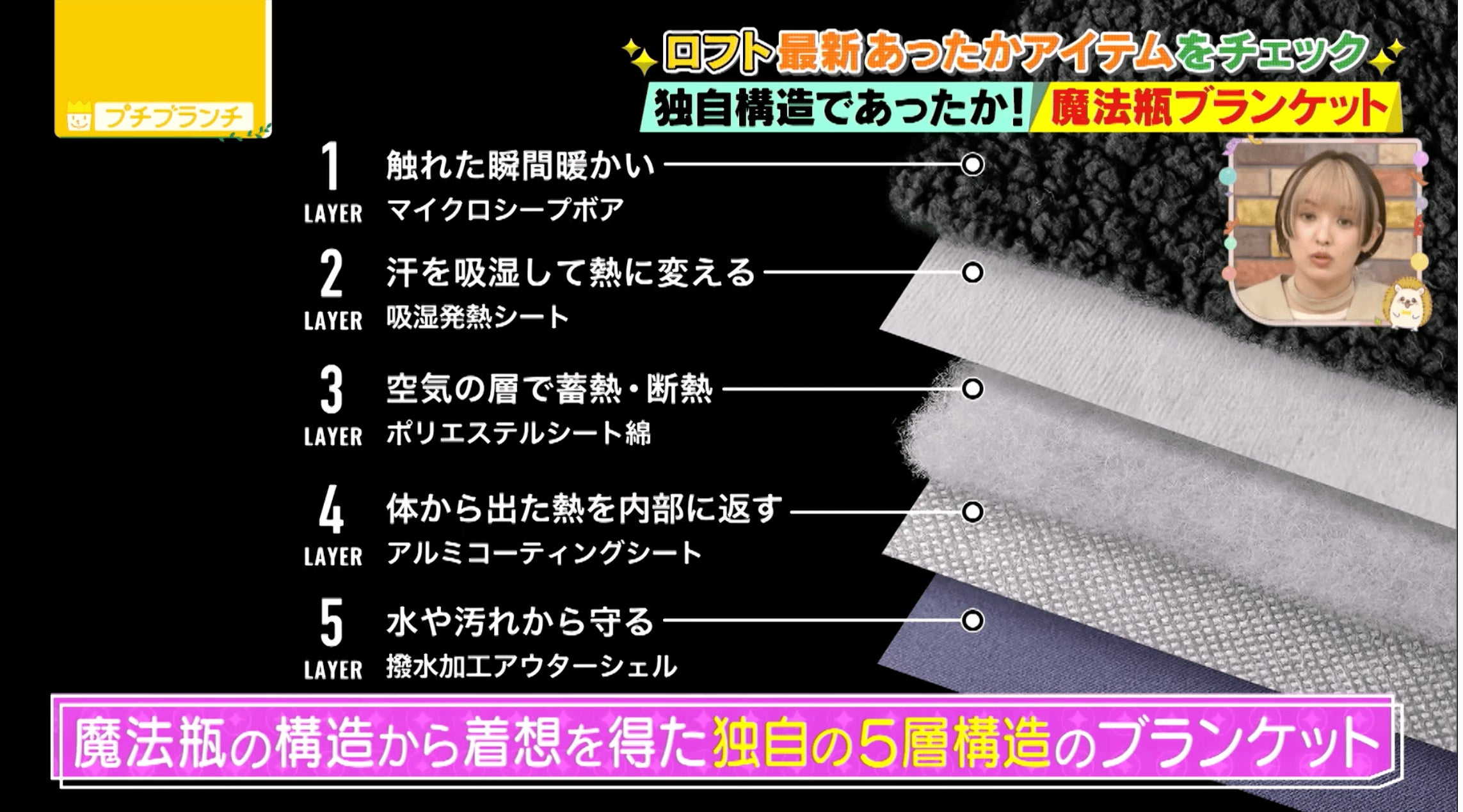 第7弾】W発熱構造にパワーアップ。−28℃でも暖かい新6層・魔法瓶