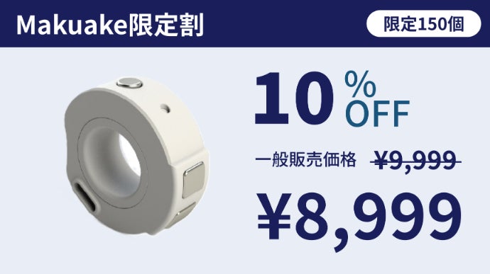 寝転んでも使える！指先だけで自由操作の未来リングマウス登場