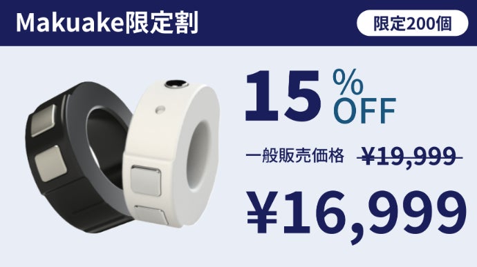 寝転んでも使える！指先だけで自由操作の未来リングマウス登場