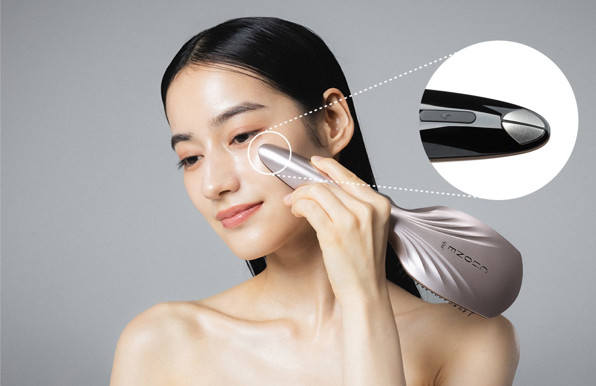 毎日たった3分のブラッシング革命】3周波EMS×W光エステ搭載の新世代