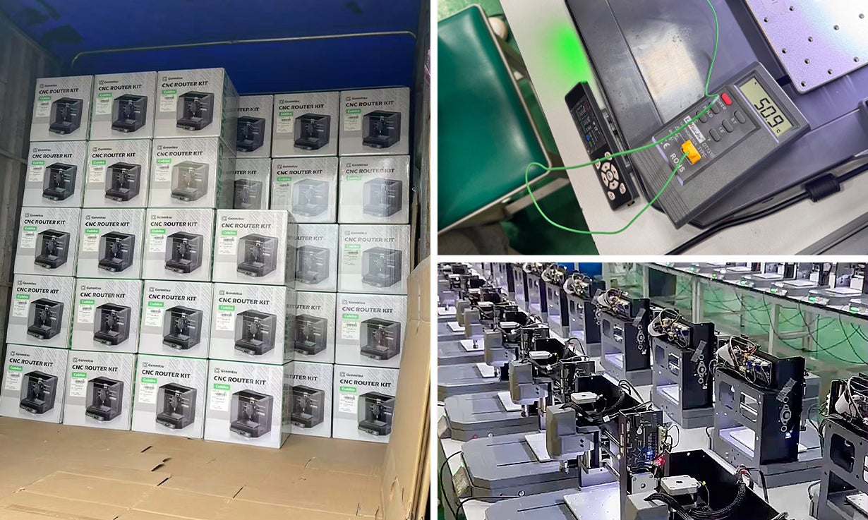 Makuake｜±0.1mm精度CNCで、本格化DIY。初心者でもプロ級を実現