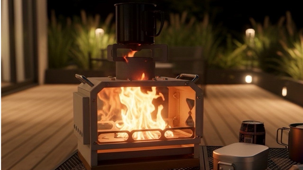 キャンプも日常もおしゃれに映える！持ち運びカンタン北欧風クリーム