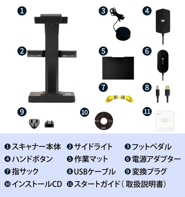 仕事を加速するハイエンドスキャナー「CZUR ET MAX」｜マクアケ