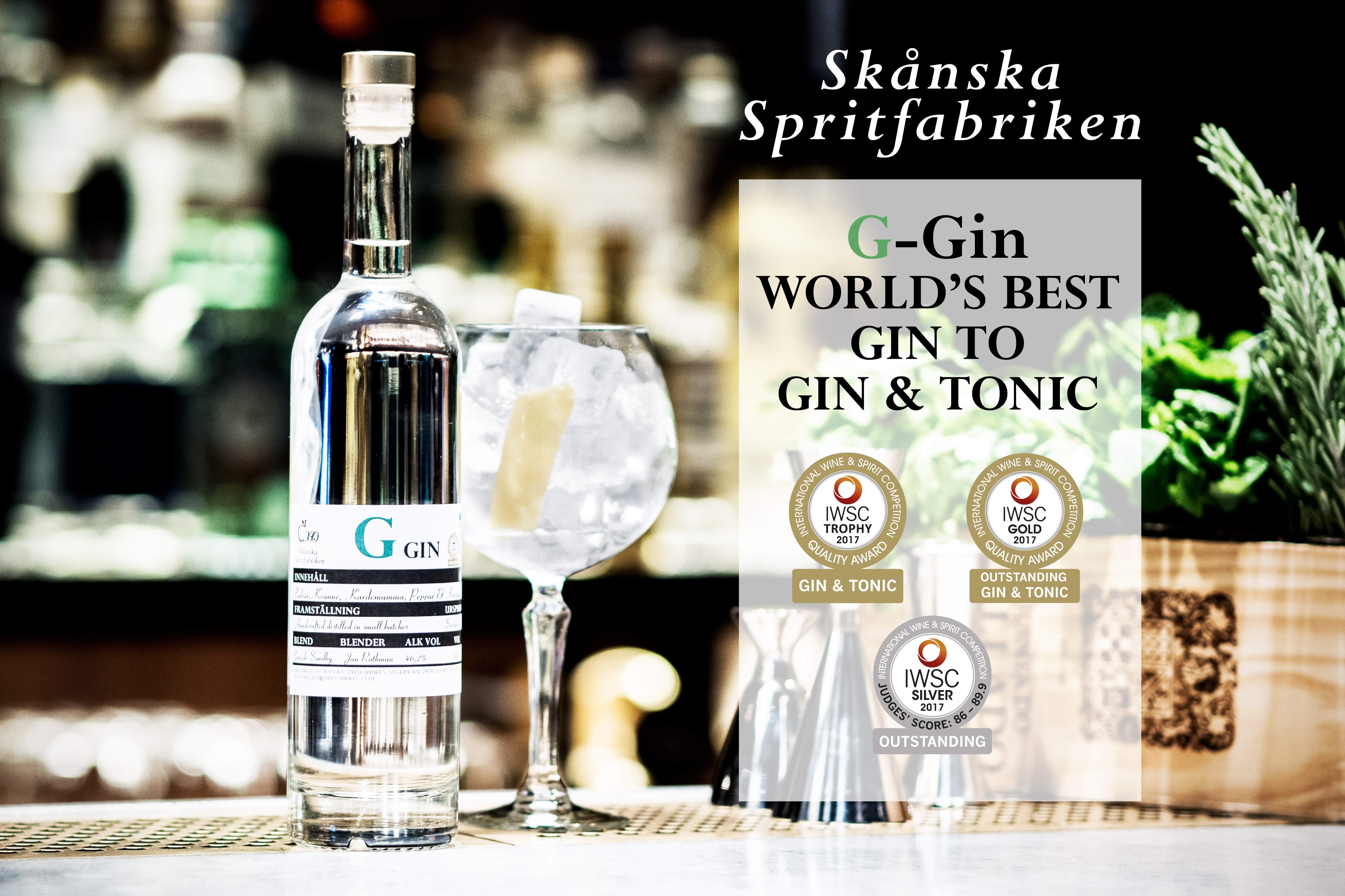 世界最高と評価された、スウェーデン産のクラフトジンを日本の皆様にお