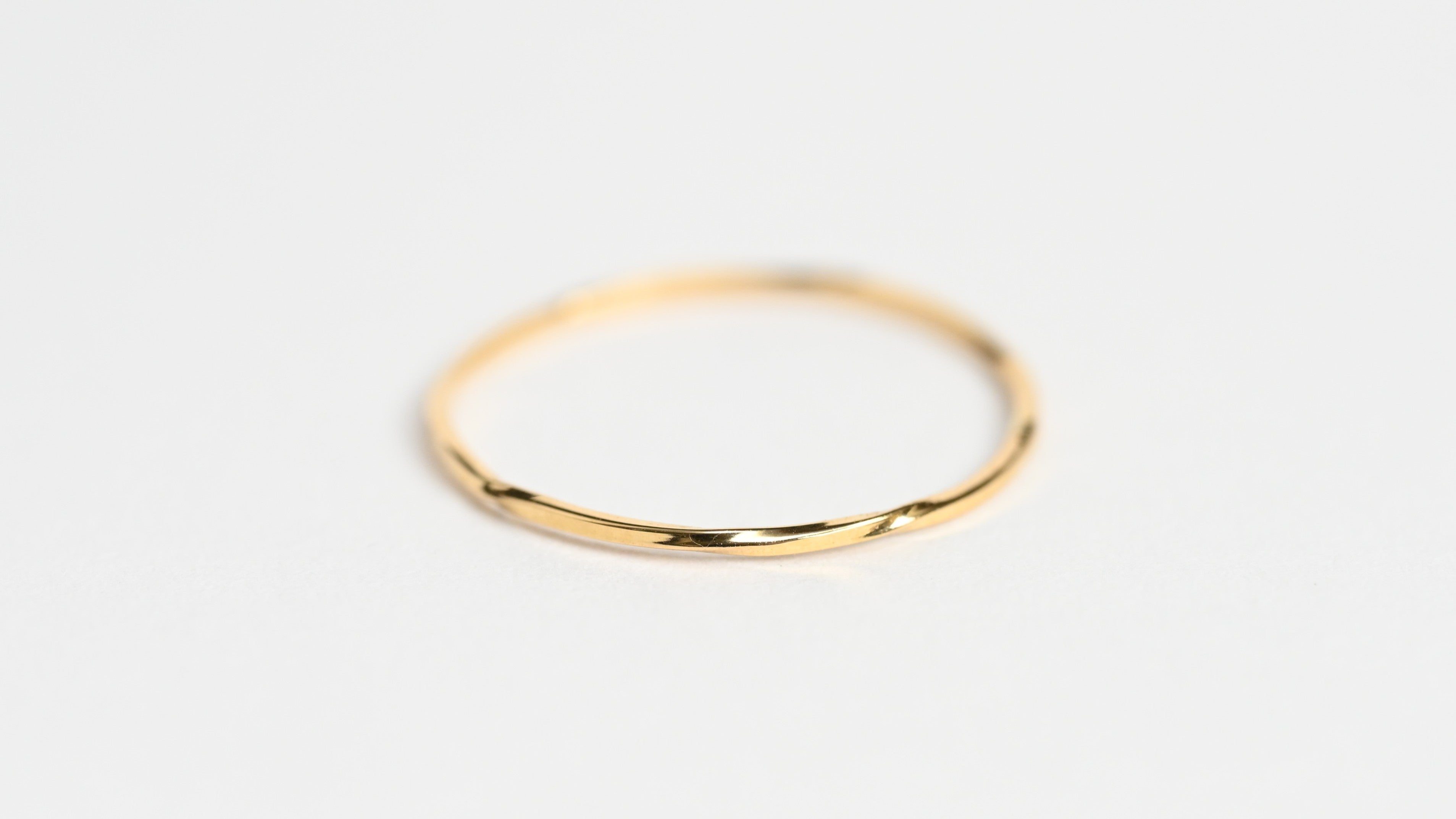 Makuake限定】日本の職人が手掛ける、1本でも重ねても楽しめるK18