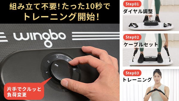 Wingbo 脂肪燃焼も引き締めも１台で　ホームジム　エクササイズボード アンコール】これ1台で200種目。脂肪燃焼も筋トレも叶うホームジム