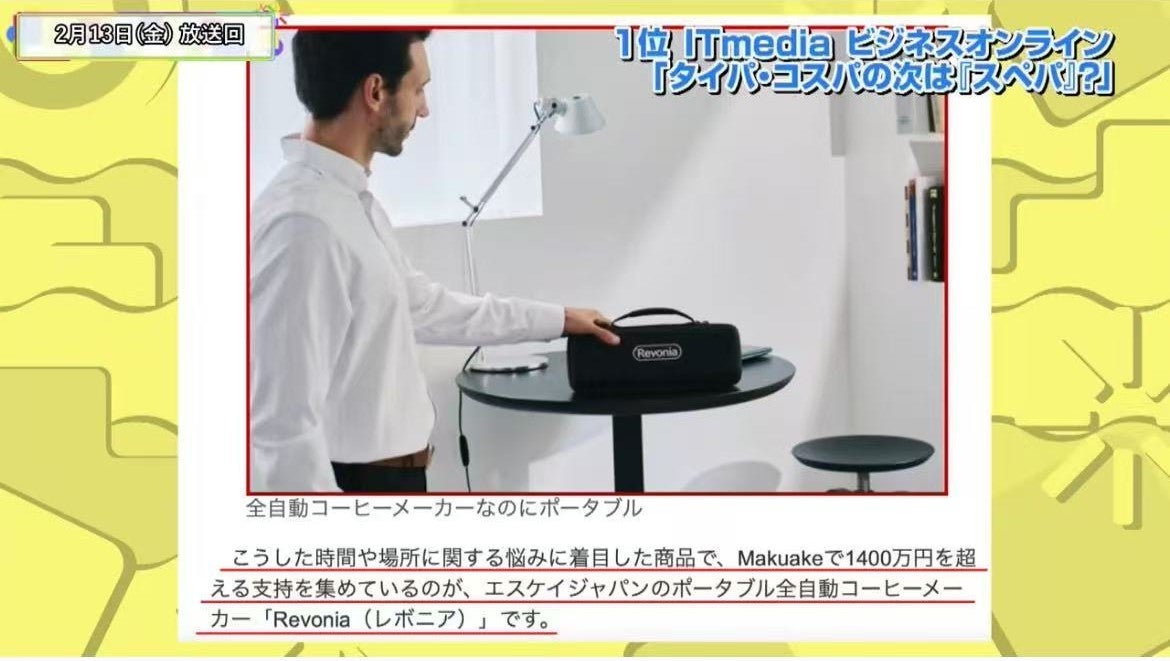 Makuake｜ハンドドリップ再現。水から挽き立ての一杯を｜ポータブル全