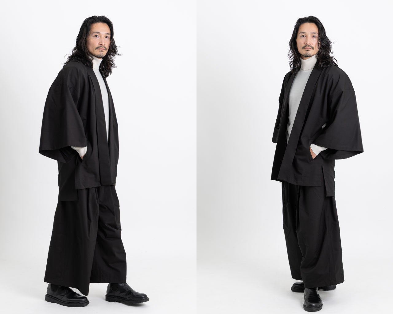 1分で整う新和装】羽織るたびに心も整う。和が進化したウール調素材の