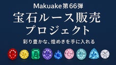 【第66弾】宝石ルース販売プロジェクト　～彩り豊かな、煌めきを手に入れる～