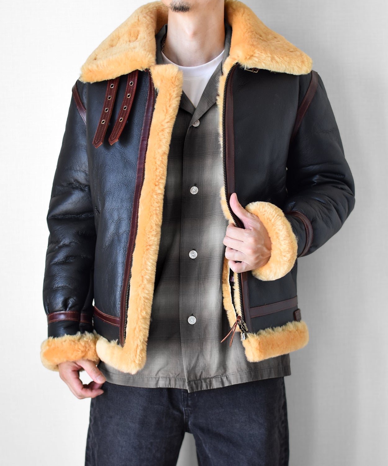 極上のメリノムートン、常識を超えた価格で！「B-3ジャケット」を4万円