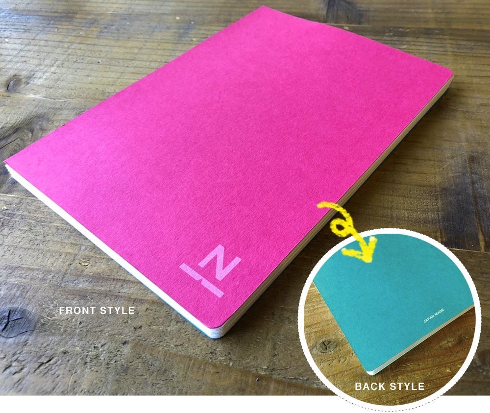 ノベルティ　ノート Amazon | Yansanido スパイラルノート 8冊 4色 A6サイズ 厚い