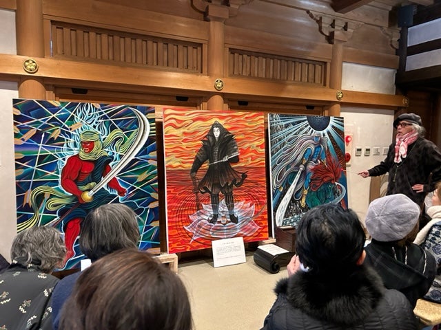 逆走シルクロード第3弾！「釈迦悟りの杜」奉納画で世界平和祈祷
