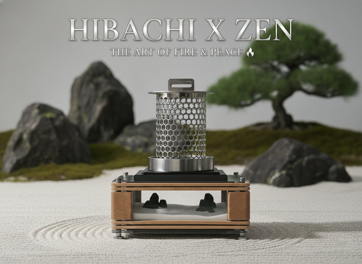 Makuake｜『HIBACHI』美しく燃える炎と共に、香り・音・光まで愉しむ