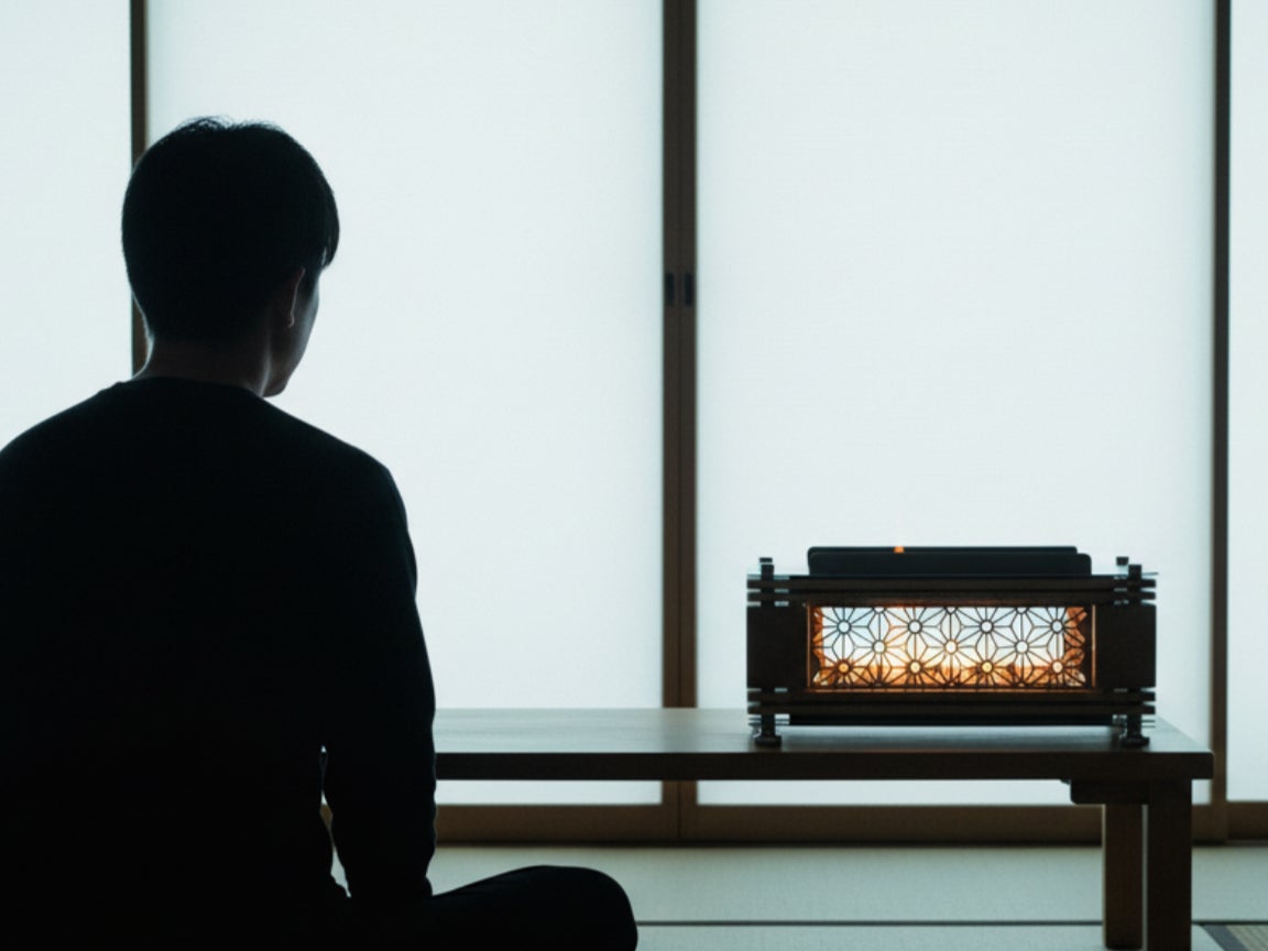 HIBACHI』美しく燃える炎と共に、香り・音・光まで愉しむ新しい卓上