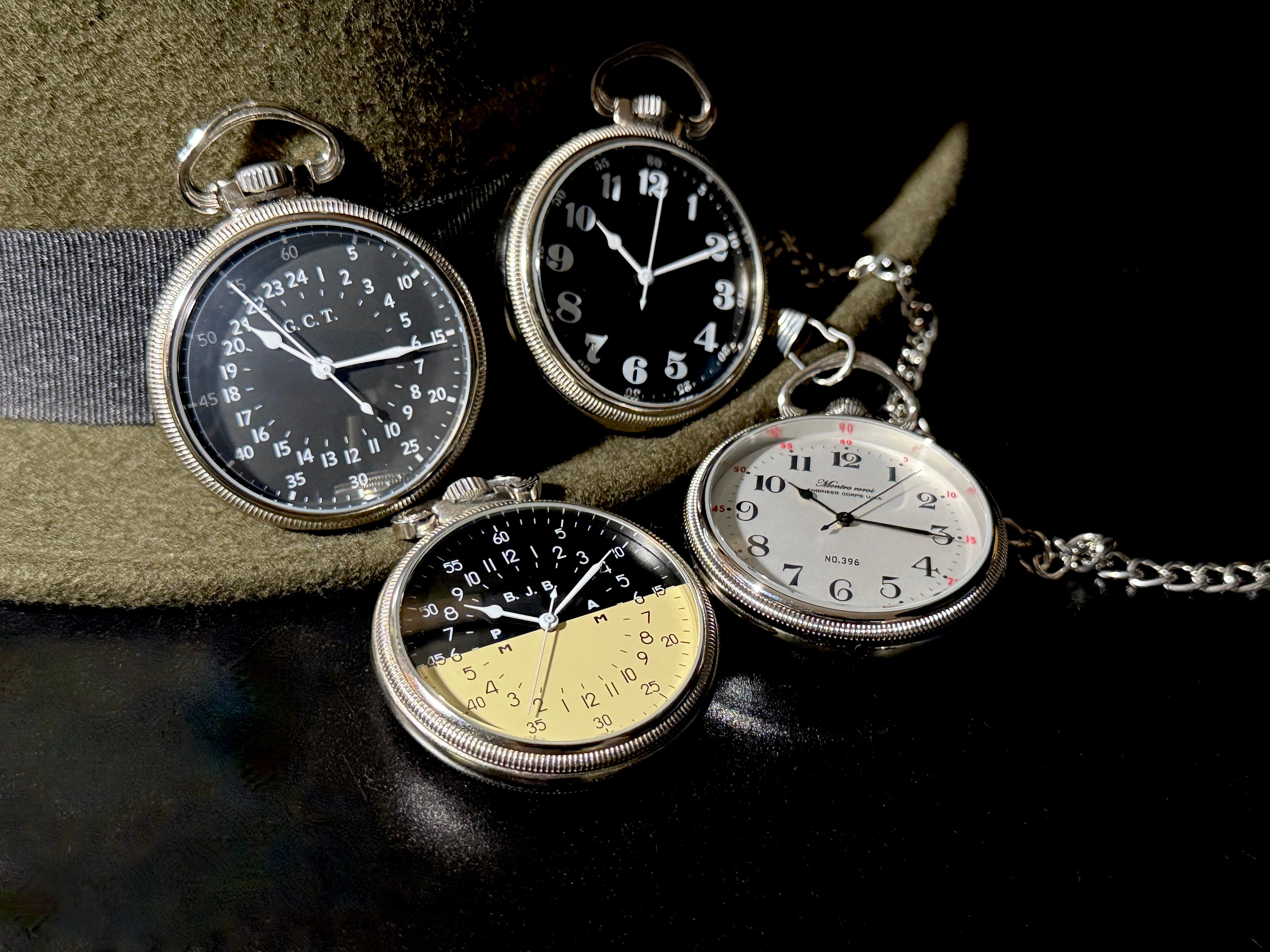 懐中時計にも腕時計にも。二刀流の復刻ミリタリー。｜マクアケ