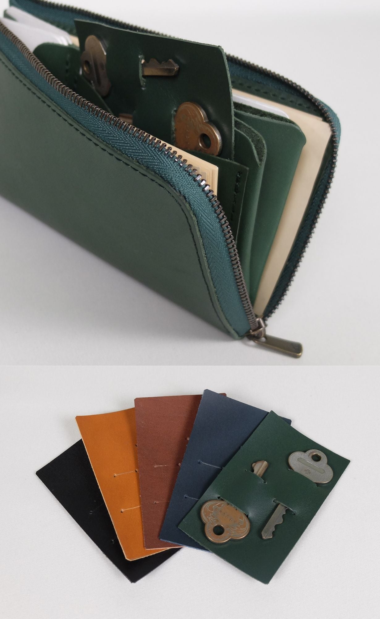薄型なのに大容量の小型長財布クラッチーノL-ZIP2。進化して再登場