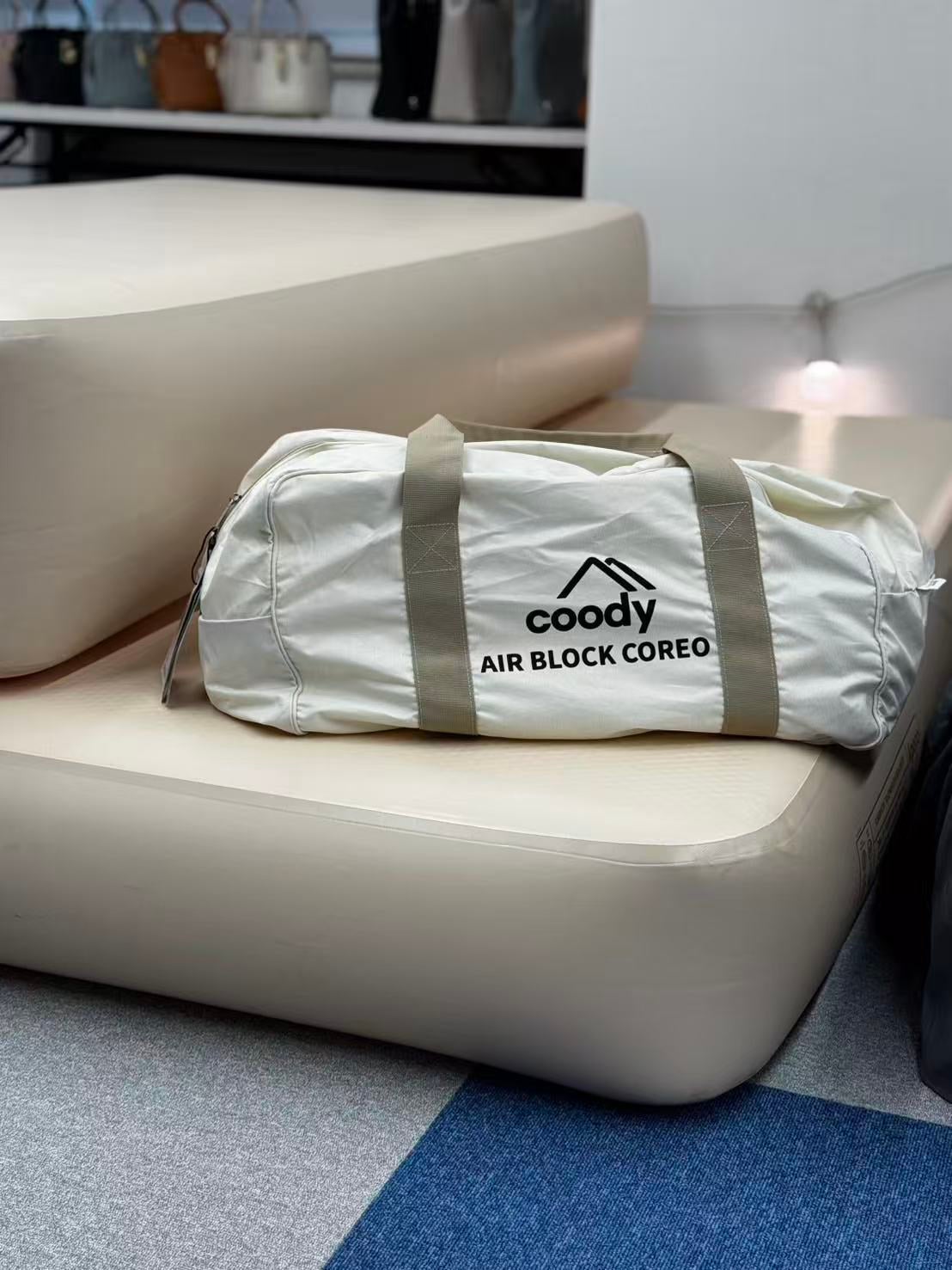 Makuake｜軽く、強く、そして心地よく coody新型エアベッドAIRBLOCK