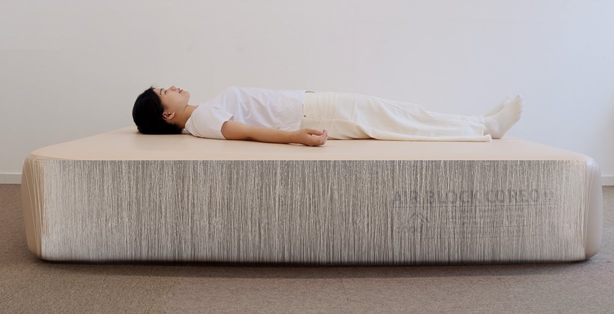 軽く、強く、そして心地よく coody新型エアベッドAIRBLOCK COREO