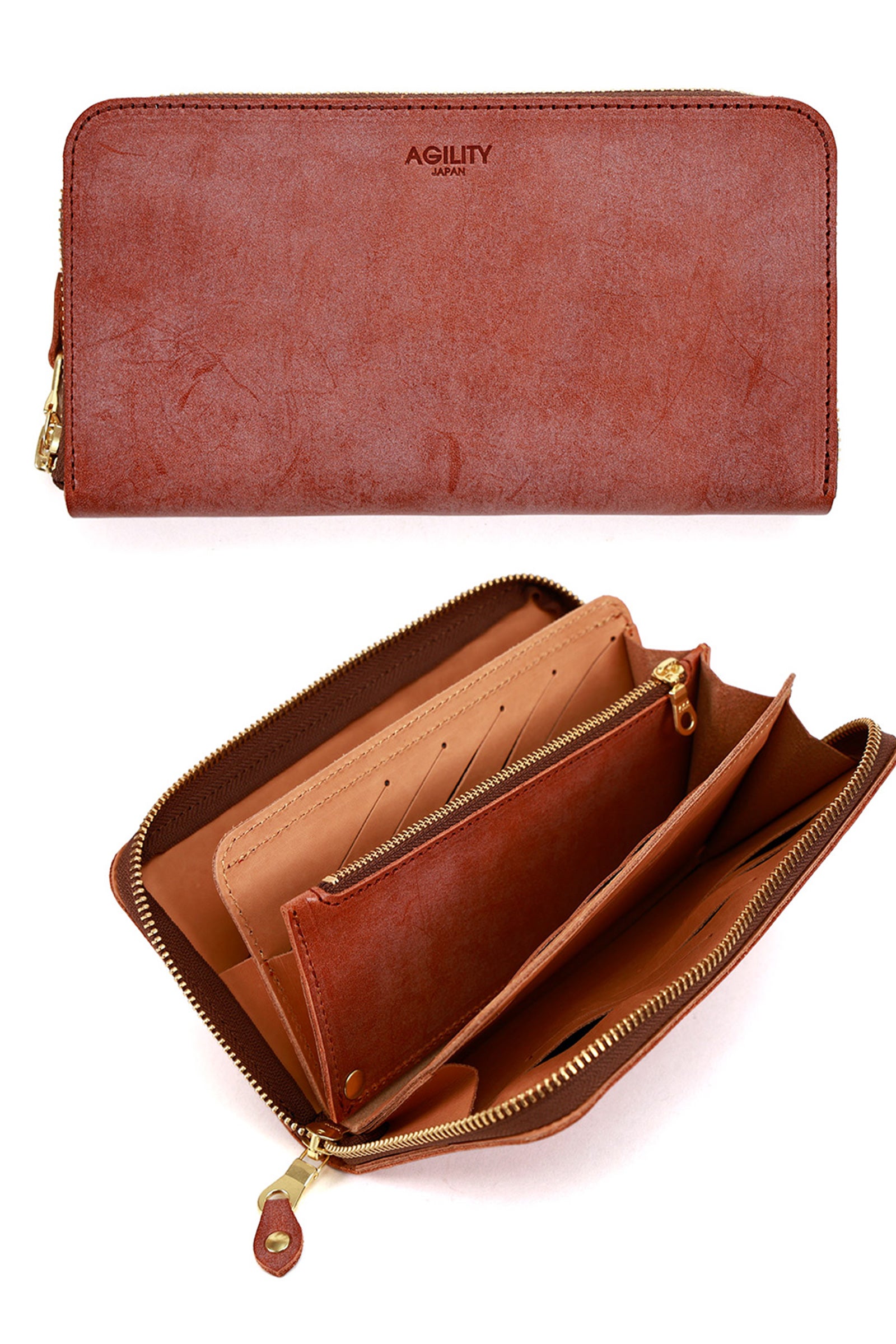 大容量財布】 カード30枚を縦に並べて収納する長財布トラント ロロマ