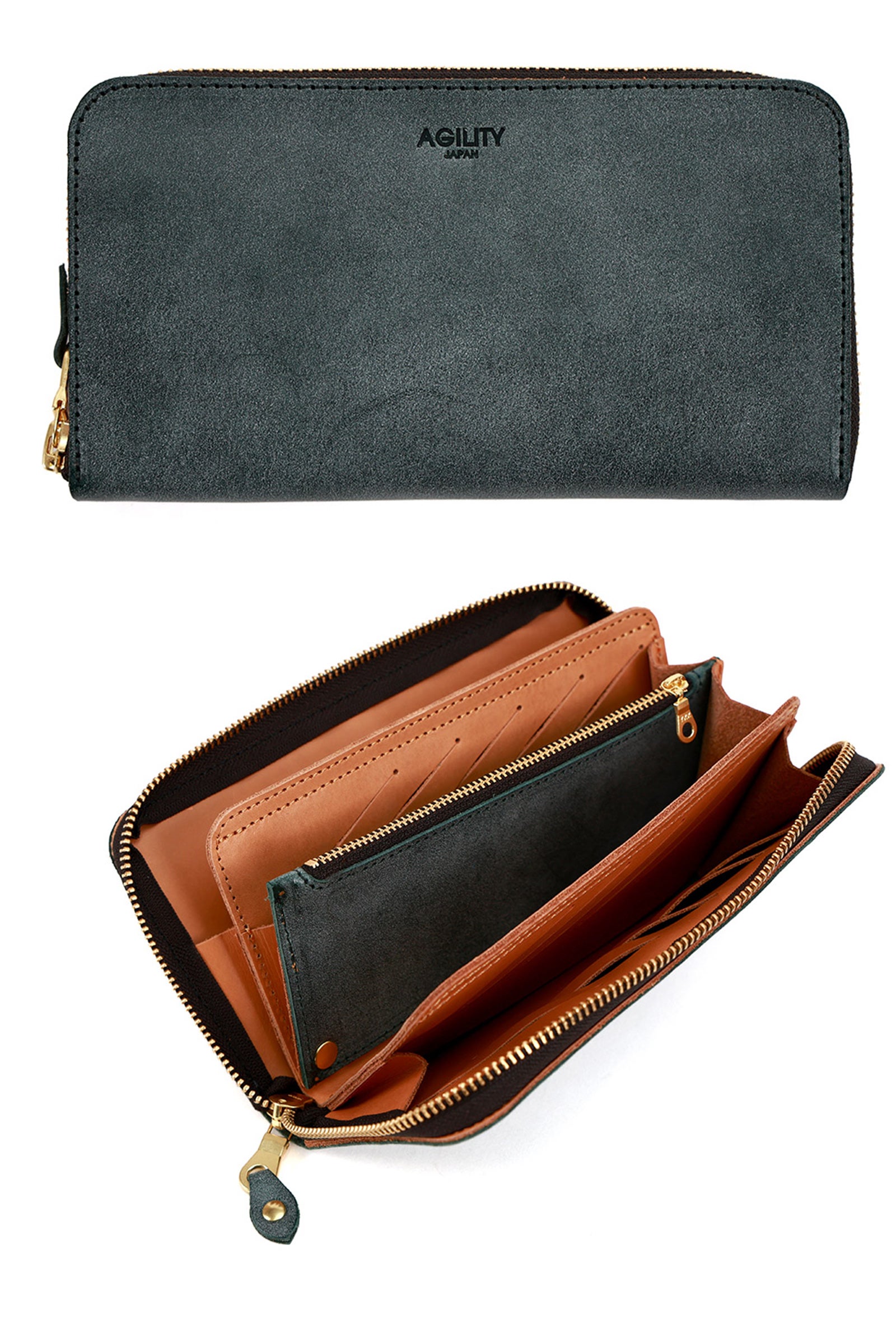 大容量財布】 カード30枚を縦に並べて収納する長財布トラント ロロマ