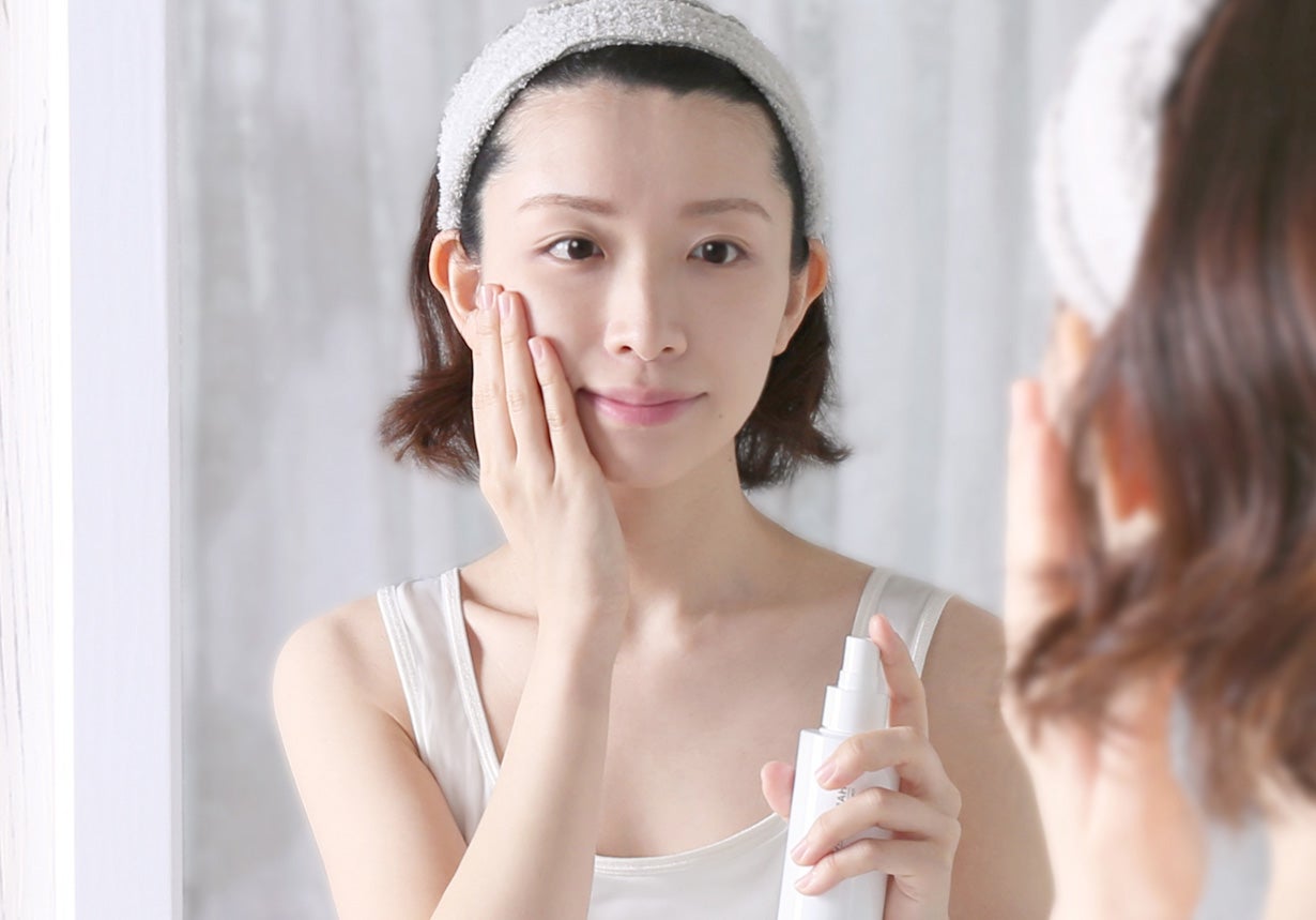 ハダノコエ】吹き付けるだけで朝の皮脂汚れふわ浮き”ミスト”洗顔料