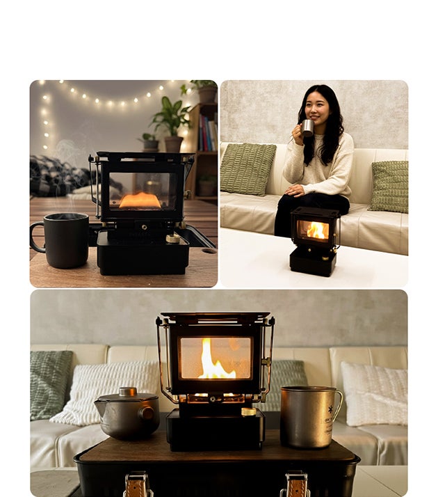 手のひらサイズ」なのに本格派。【INEASTミニアイロンストーブ