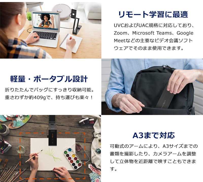 手軽さ×多機能で、どこでもプロ品質のスキャン体験を！新次元VIISAN