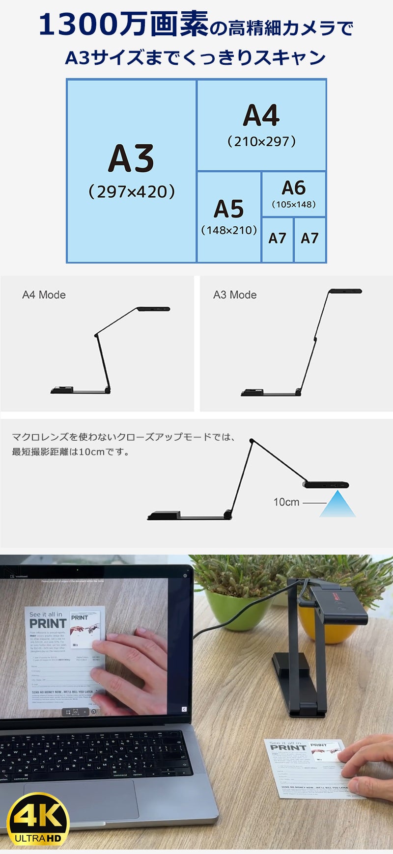 手軽さ×多機能で、どこでもプロ品質のスキャン体験を！新次元VIISAN