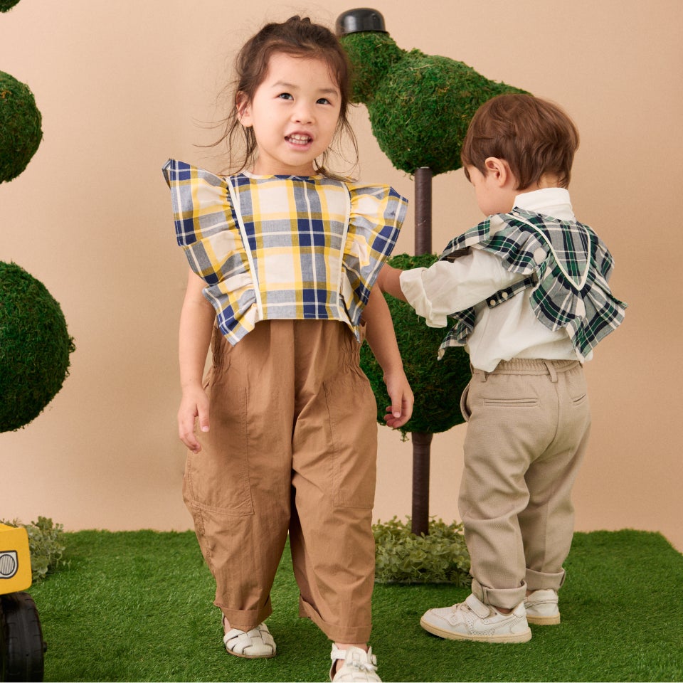 その可愛さに思わず笑顔こぼれる。【1枚でコーデが完成する】0〜3歳