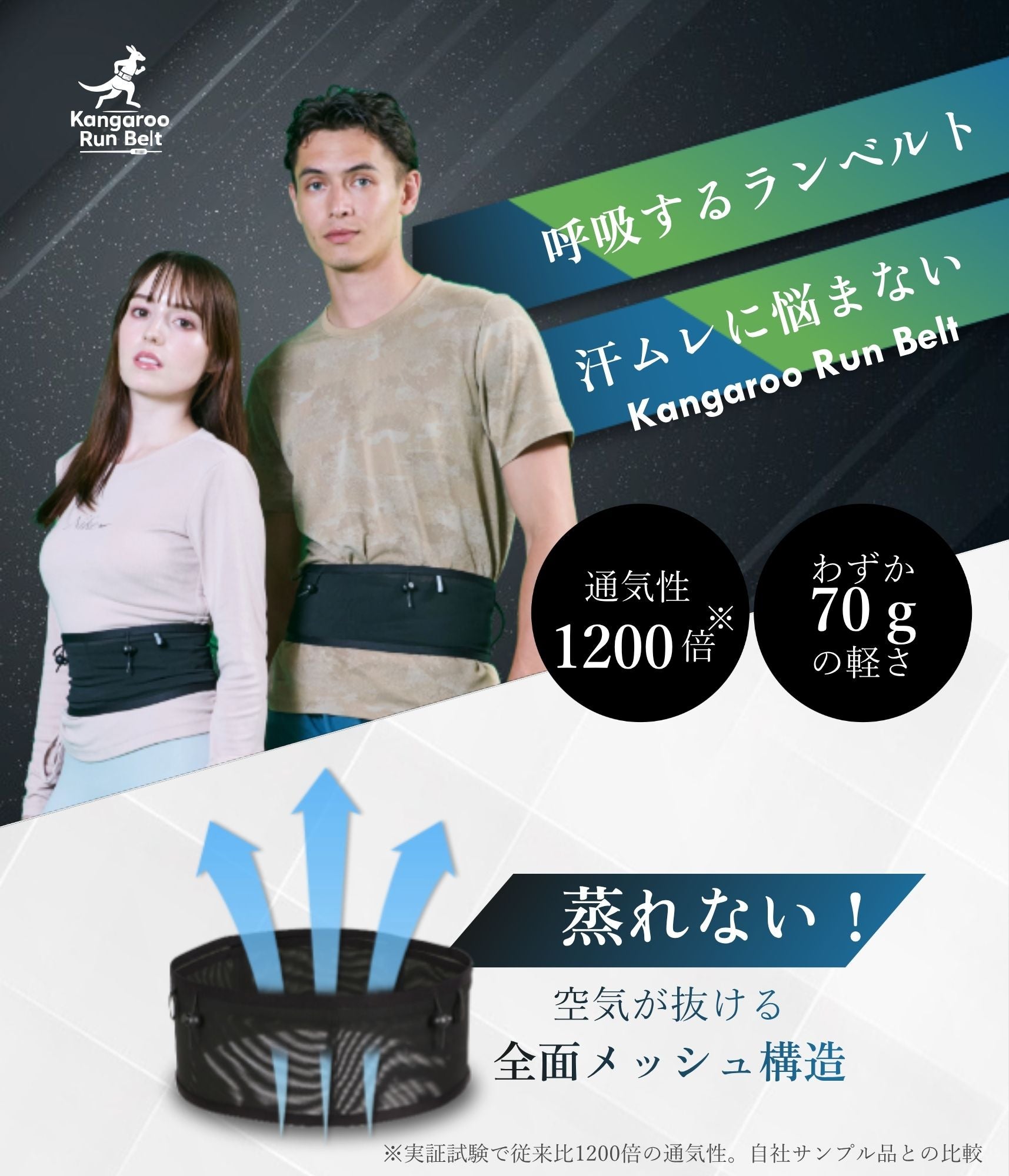 呼吸するランベルト、ブリーズテック。実証試験で従来比1200倍の通気性