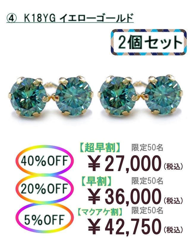 【k. koharu様】ご確認用 ブルーグリーンモアサナイト 18金】ダイヤモンド以上に輝く！珍しい色彩が虜になるグリーンモアサ