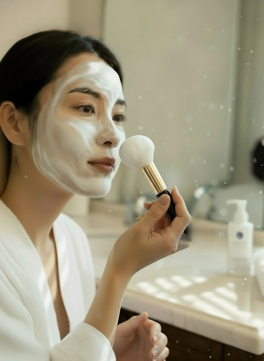 毛丈48mm×約4万9800本】熊野筆の極細濃密泡・職人手作り仕上げ洗顔