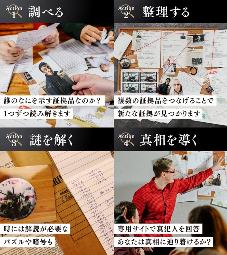 ミステリー作家推薦】30を超える証拠品をパズルのように紐解く本格推理