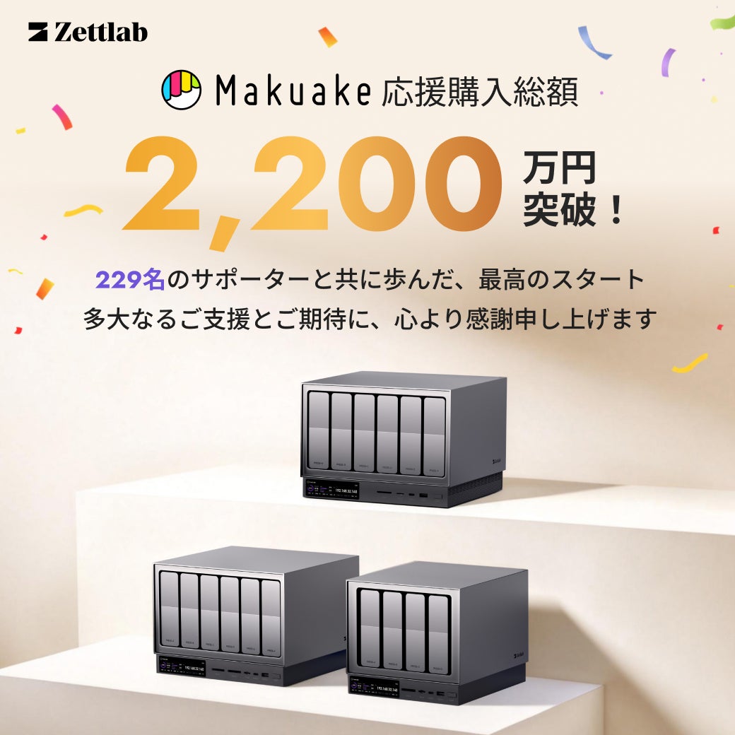 Ai商品 大容量＆超高速。AIでデータ管理が一気に効率化｜Zettlab AI NAS