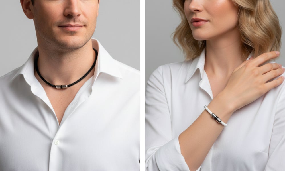 100μAの微細電流で日常に活力をプラス！微細電流ネックレス