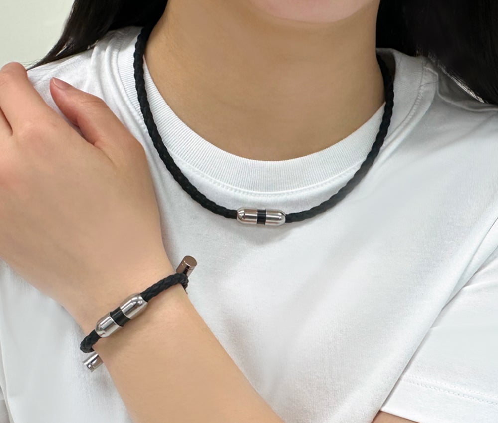 100μAの微細電流で日常に活力をプラス！微細電流ネックレス