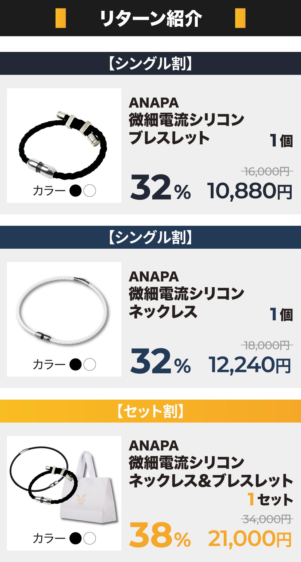 100μAの微細電流で日常に活力をプラス！微細電流ネックレス