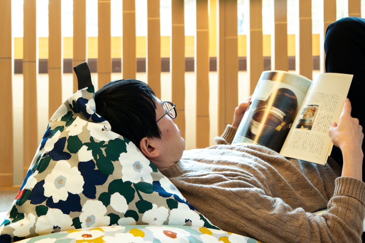 SOU・SOU×ビーズクッションtetra 京都コラボで生活にくつろぎと彩りを
