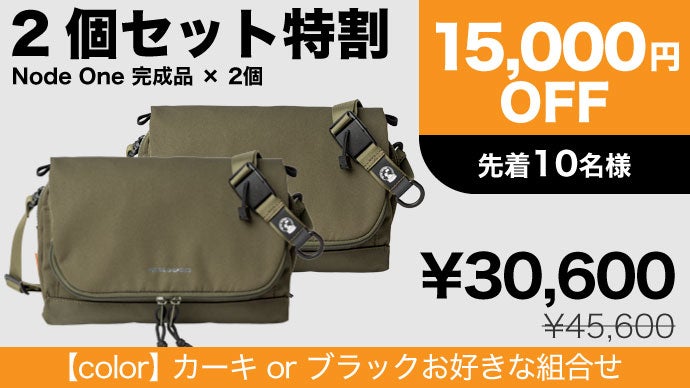 Makuake｜荷物の増減に合わせてバッグが分裂・合体！9パターンに変幻