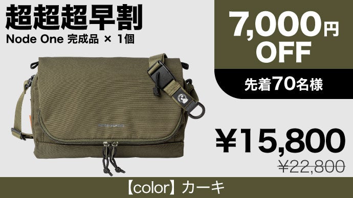 荷物の増減に合わせてバッグが分裂・合体！9パターンに変幻自在の