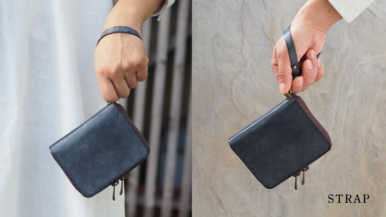 rienda split leathr mini ウォレット キーケース クルリ Kururi2.0 コンパクトキーケース ウォレット t3Leather