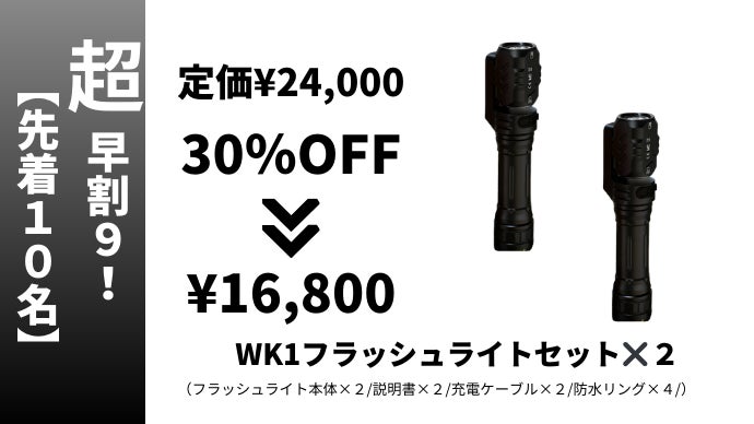 照らすだけじゃつまらない。クルッと回して光で遊べ！新感覚コンパクト