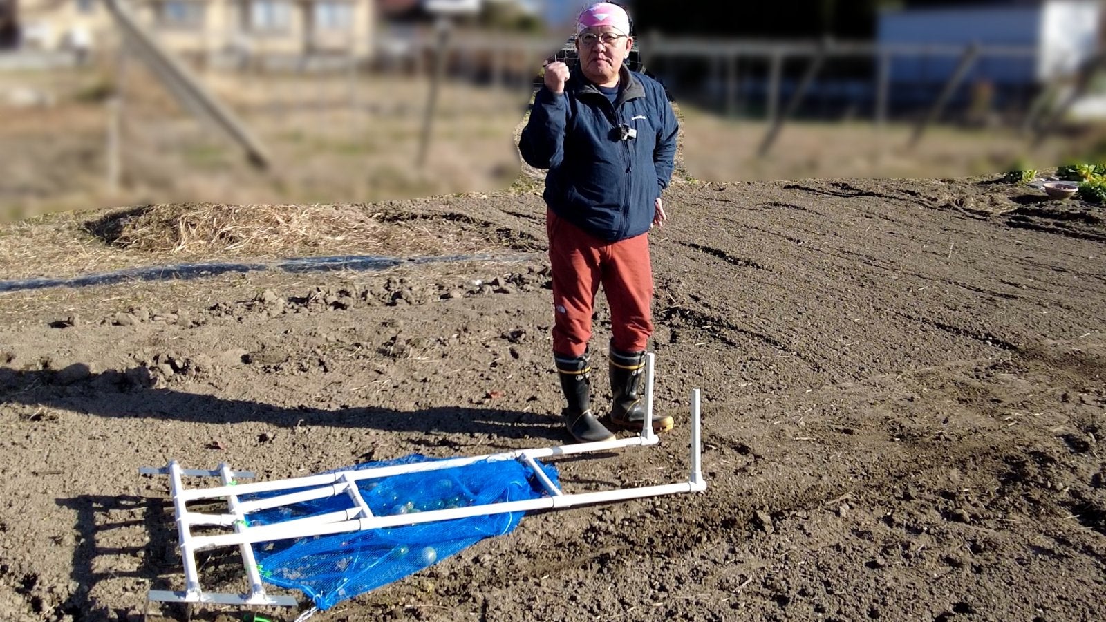 ジャンボタニシの悩み解決！画期的な歩行型ジャンボタニシ捕獲機応援