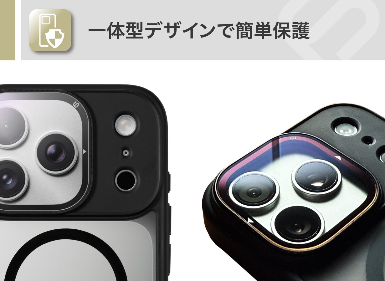 SnapClick II】スマホを守り、撮影を広げる「レンズ付き一体型ケース