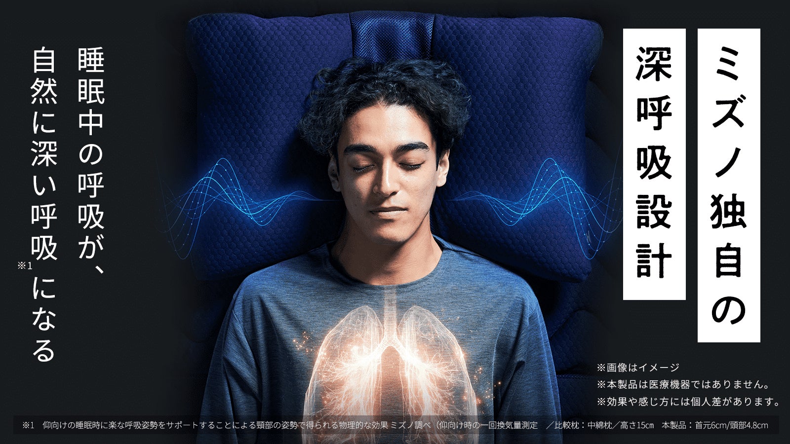 Makuake｜呼吸量約28%UP*1。ミズノの最新研究機関で開発した『深呼吸