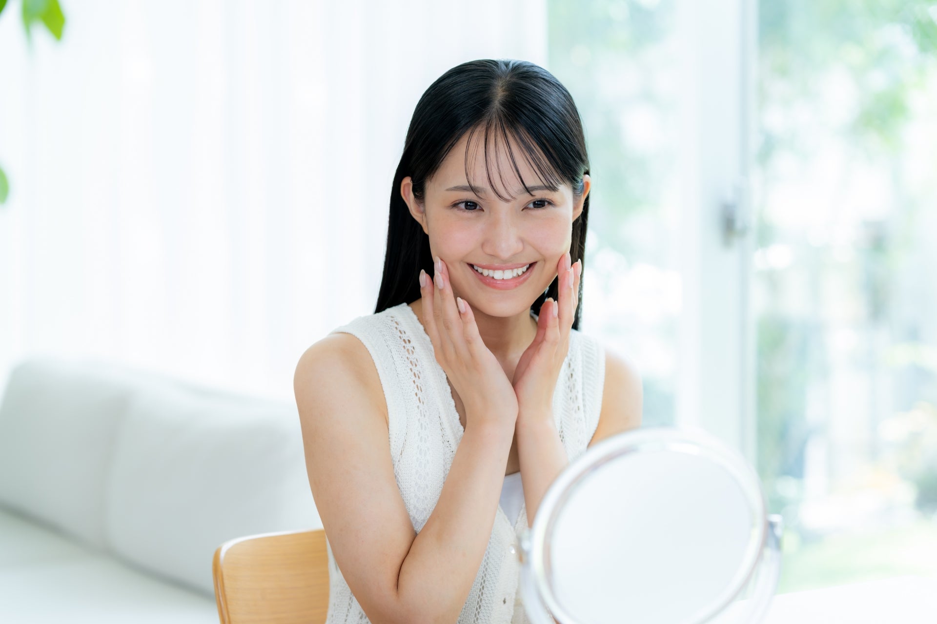 赤ちゃんもにっこり。肌へのやさしさを極めた極細繊維の高機能2WAY