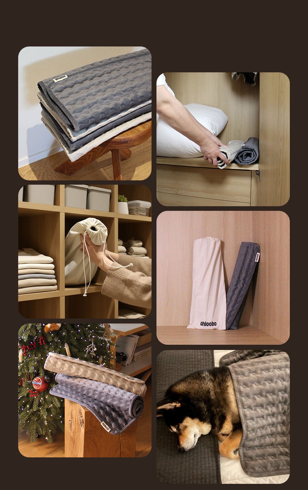 3kgの黒雲母100%に包まれて快眠。極上の休息【アルーボーブランケット