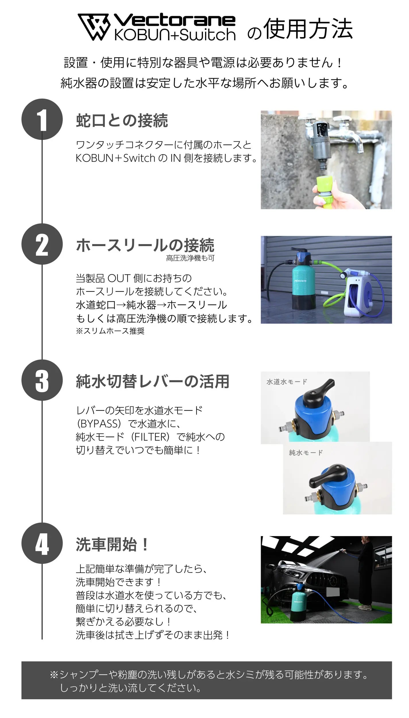 アンコール】拭き取り不要の超小型純水器KOBUNがさらに進化！【家庭用