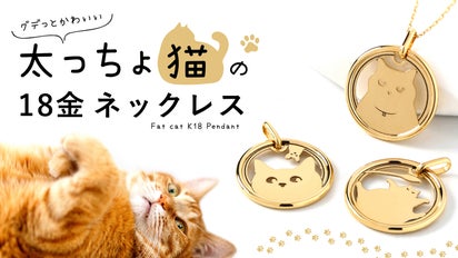贅沢に18金で仕上げた、誰もが虜になる愛され猫ペンダント｜マクアケ 