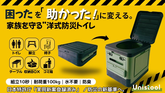 1台6役】地震、災害、緊急時もこれ1つで全て解決！多機能ポータブル